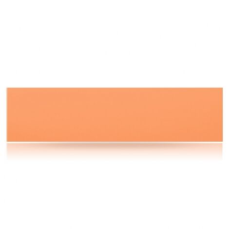 Керамогранит плитка 1200х295х11 мм, Рельеф, Моноколор, Цвет: Насыщенно-оранжевый UF026MR RELIEF Уральский Гранит