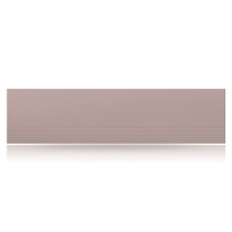 Керамогранит плитка 1200х295х11 мм, Ступени, Моноколор, Цвет: Розовый UF009MR STAGE Уральский Гранит