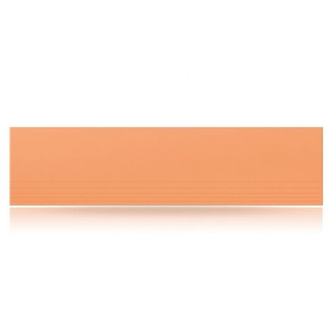 Керамогранит плитка 1200х295х11 мм, Ступени, Моноколор, Цвет: Насыщенно-оранжевый UF026МR STAGE Уральский Гранит