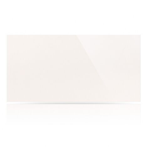 Керамогранит плитка 1200х600х11 мм, Полированный, Моноколор, Цвет: Белый UF001РR Уральский Гранит