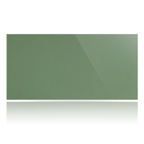 Керамогранит плитка 1200х600х11 мм, Полированный, Моноколор, Цвет: Зеленый UF007РR Уральский Гранит