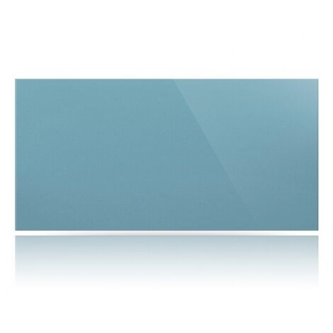 Керамогранит плитка 1200х600х11 мм, Полированный, Моноколор, Цвет: Голубой UF008РR Уральский Гранит