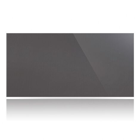 Керамогранит плитка 1200х600х11 мм, Полированный, Моноколор, Цвет: Черный UF013РR Уральский Гранит