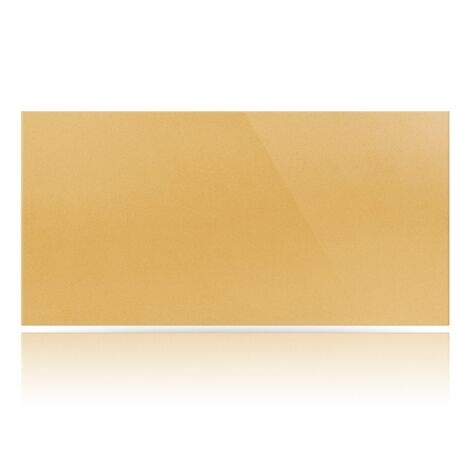 Керамогранит плитка 1200х600х11 мм, Полированный, Моноколор, Цвет: Горчичный UF015РR Уральский Гранит