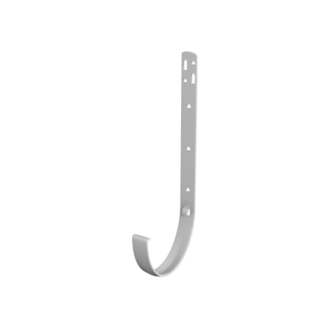 Крюк крепления желоба металлический, Ø125 мм, Технониколь, цвет: Белый