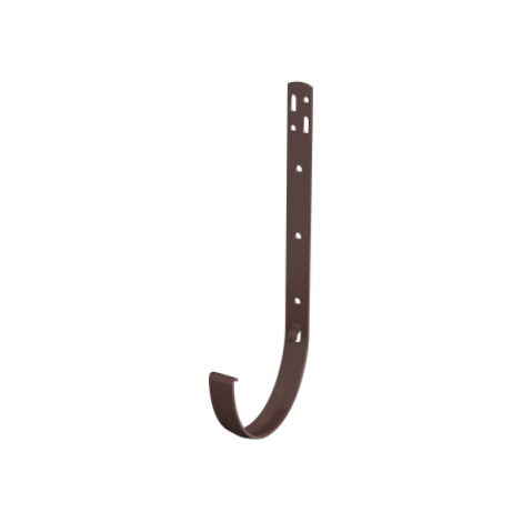 Крюк крепления желоба металлический, Ø125 мм, Технониколь, цвет: Темно-коричневый