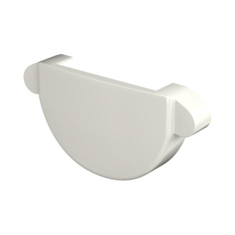 Заглушка желоба универсальная, Макси, Ø150 мм, Технониколь, цвет: Белый