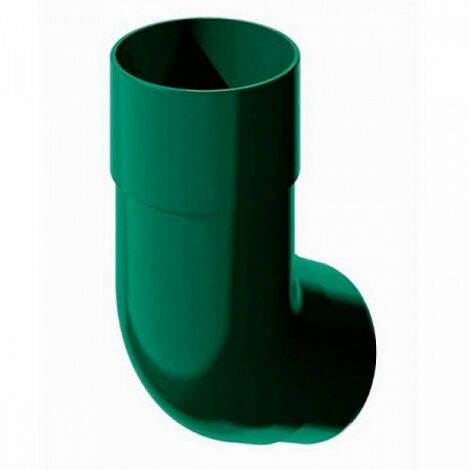 Колено трубы 45˚, Ø82 мм, Verat, цвет: Зеленый