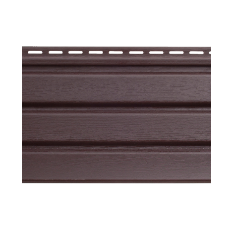 Софит Альта-Профиль, виниловый без перфорации, цвет: коричневый