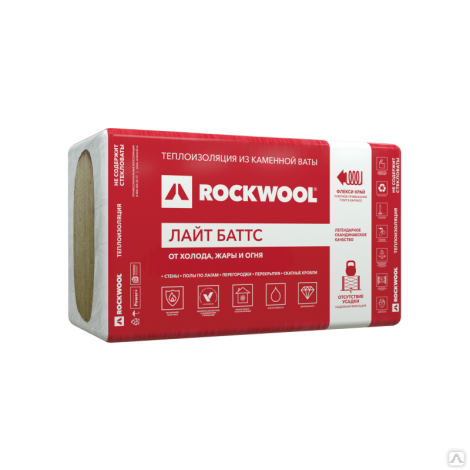 утеплитель rockwool лайт батс