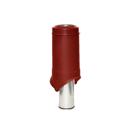 Выход вентиляции Krovent Pipe-VT 150is цвет: красный вентиляция кровли