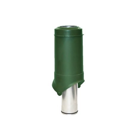 Выход вентиляции Krovent Pipe-VT 125is цвет: зеленый вентиляция кровли