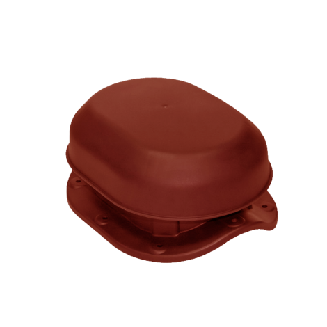 Аэратор скатный Krovent Aero-Vent для металлочерепицы цвет: красный вентиляция кровли