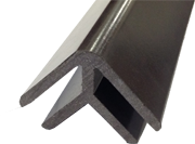 Вагонка угловой элемент из ДПК для оформления угловых стыков панелей