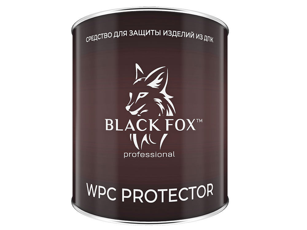 Масло защитное для ДПК BLACK FOX wpc protector темно-коричневое