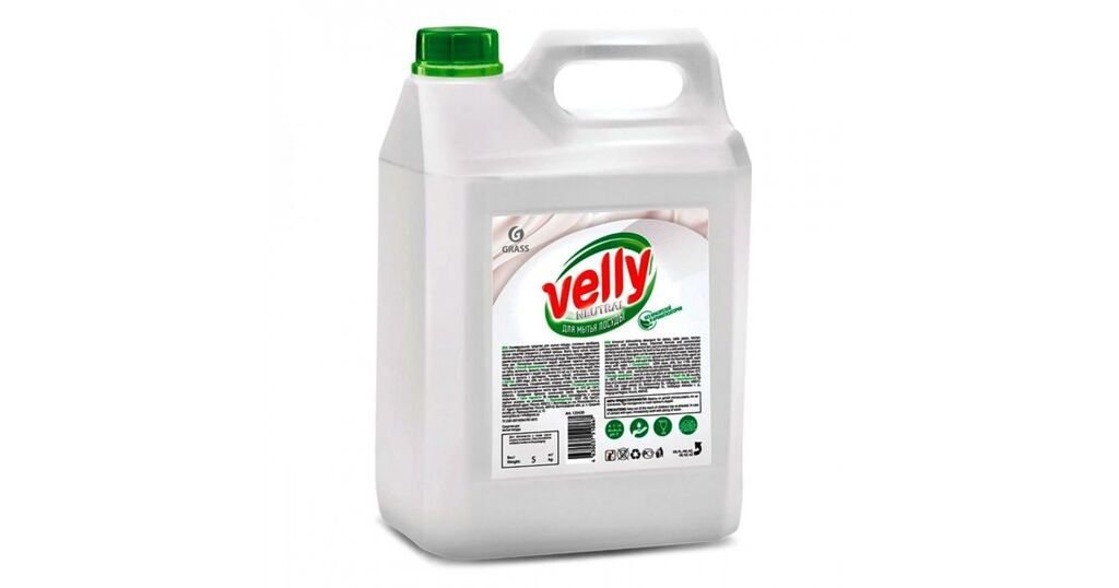 Средство для мытья посуды Velly neutral, 5 кг