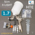 Краскопульт Walcom SLIM X-Light HTE 1.7 + манометр #3