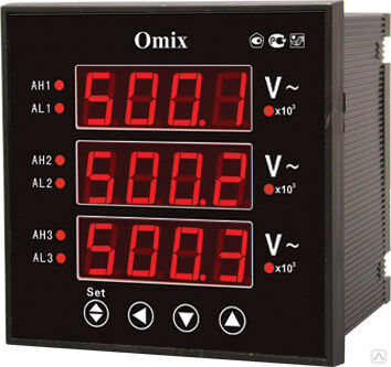 Вольтметр цифровой Omix P99-VX-3-0.5-K