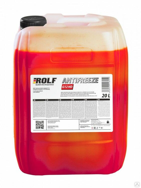 Антифриз ROLF G12 HD, 208л