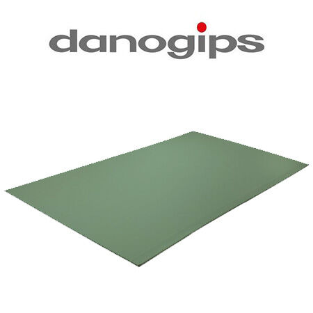 Гипсокартон влагостойкий Danogips 2500*1200*9,5 ( ПГВ-УК) / под 68шт