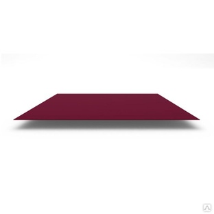 Плоский лист Полиэстер 0,35мм RAL 3005 Красное вино #1