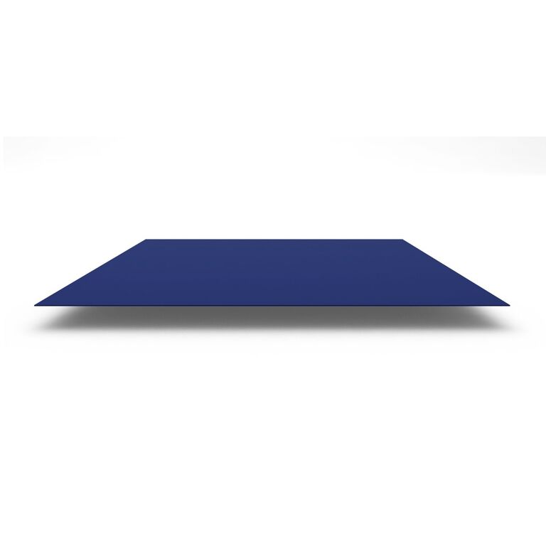 Плоский лист Полиэстер 0,4 мм RAL 5005 Сигнально-синий