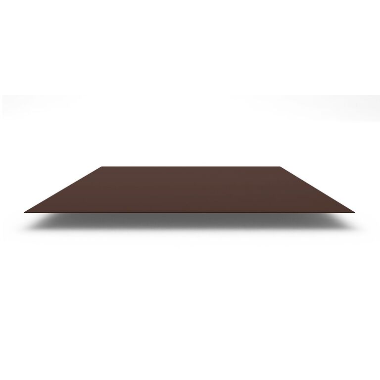Плоский лист Полиэстер 0,7 мм RAL 8017 Шоколадно-коричневый