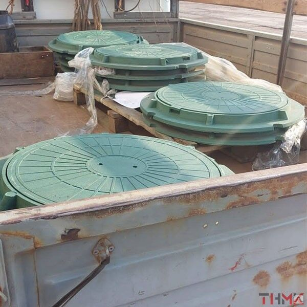 Люк полимер песчаный 7т. 5. Люк полимерный для колодцев 70 см. Люк садовый пластиковый standartpark. (зеленый) размер 768х625х80мм.