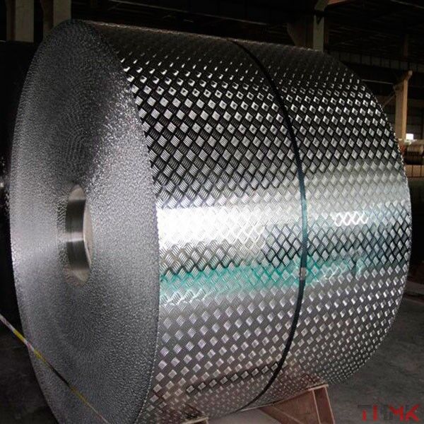 Рулон алюминиевый рифлёный 1,85х1250 мм АМГ2Н2 ТУ 1-2-665-2015 квинтет