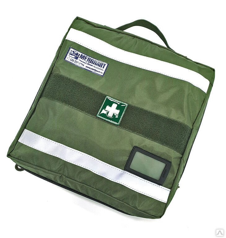 Набор первой помощи НПП (баз) исполнение 2, в сумке «Волонтер-3», цвет олива