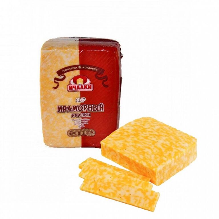 Сыр Ичалки Мраморный 45%