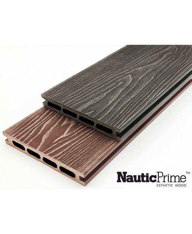 Террасная доска Nautic Prime (Light) Esthetic Wood 24х150х4000