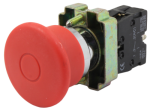 Кнопка AR-XB2-BT45 красная, грибок (2НЗ)