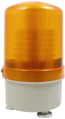 Лампа сигнальная ЛС-1101 (Желтый без сирены =24В) крепление плафона: зажим-паз