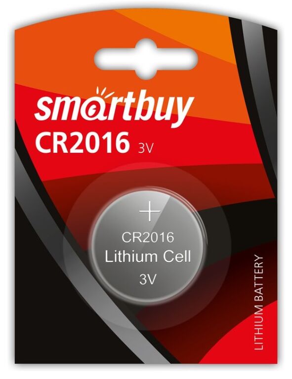 Батарейка CR2016 Smartbuy