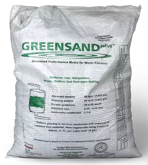 Фильтрующий материал Greensand Plus (Гринсанд плюс)