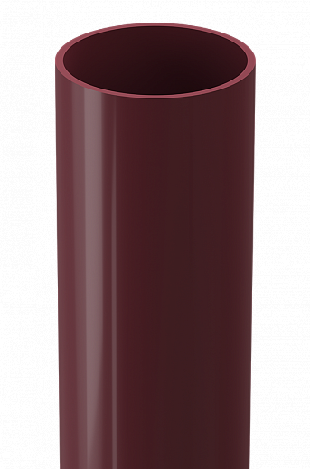 Труба водосточная 2 м Döcke STANDARD, цвет Красный