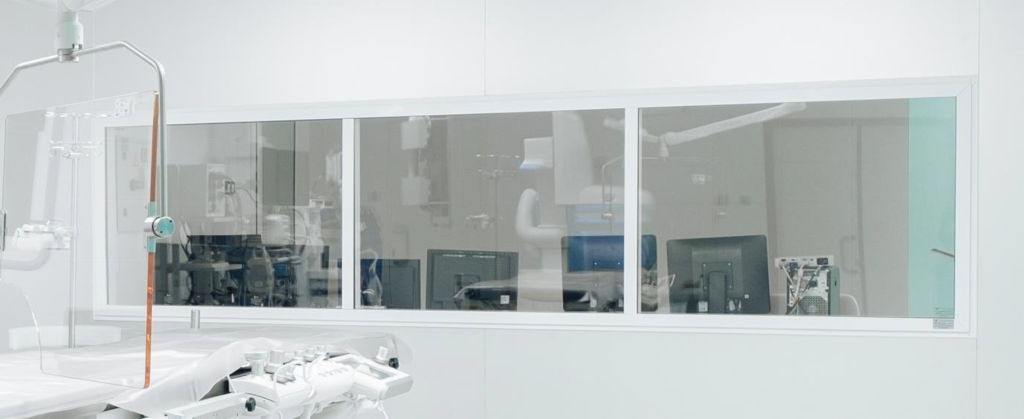 Окно рентгенозащитное ОАРЗ 580х480 мм, 1,6 mmPb 1