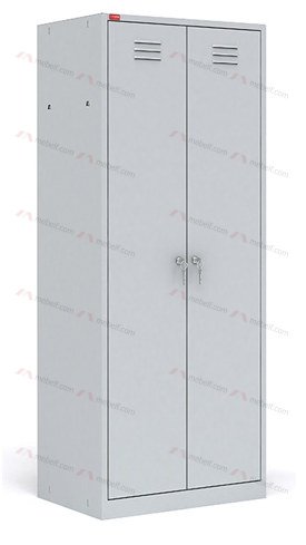 Шкаф металлический для одежды двухсекционный ШРМ-С/800