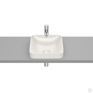 Раковина для ванной Roca Inspira Square встраиваемая 37x37 см, бежевый 32753R650 #1