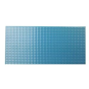 Плитка керамическая противоскользящая Aquaviva YC1-1A, темно-голубая, 244х119х9 мм