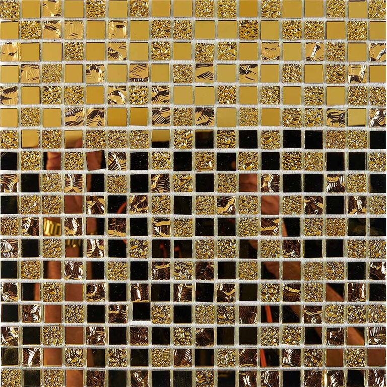 Мозаика зеркальная PIX710 Pixmosaic золотая PIX 710