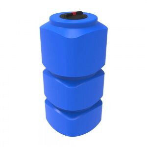 Переливная емкость Rostok L вертикальная, 1710х 750 х 750 мм, цвет синий, 750 л