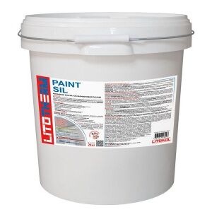 Краска Litokol Litotherm Paint Sil силиконовая, фасадная, база С, только для колеровки, 20 кг
