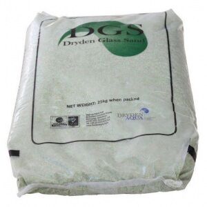 Стекольная фильтрующая засыпка Dryden Aqua DGS, 2,0–5,0 мм (фракция 3), мешок 25 кг