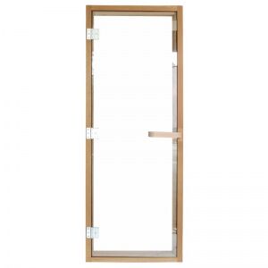 Дверь для сауны Aquaviva, 1890х690 мм, стекло 6 мм (левая)